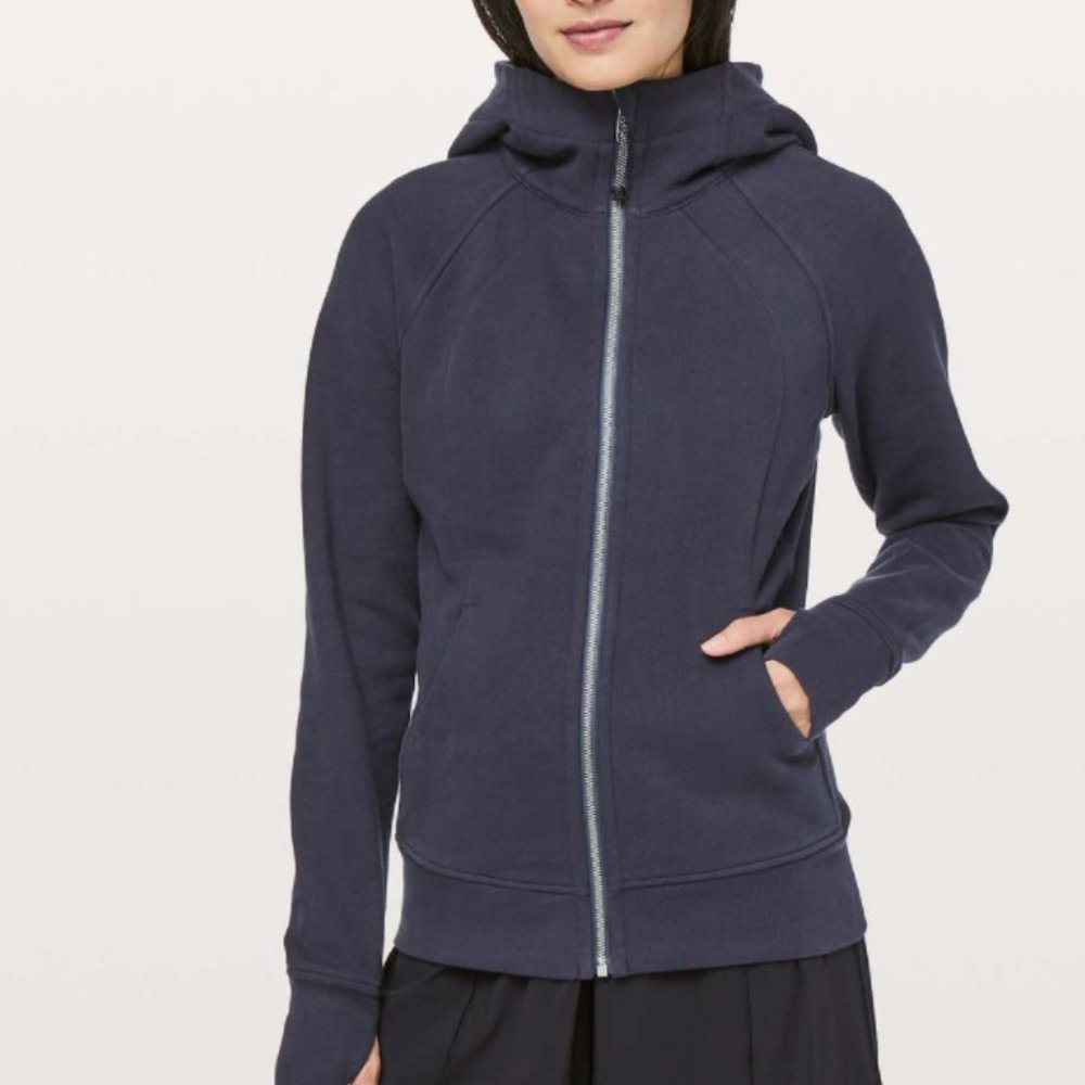 Lululemon Midnight Navy Scuba Full Zip Hoodie